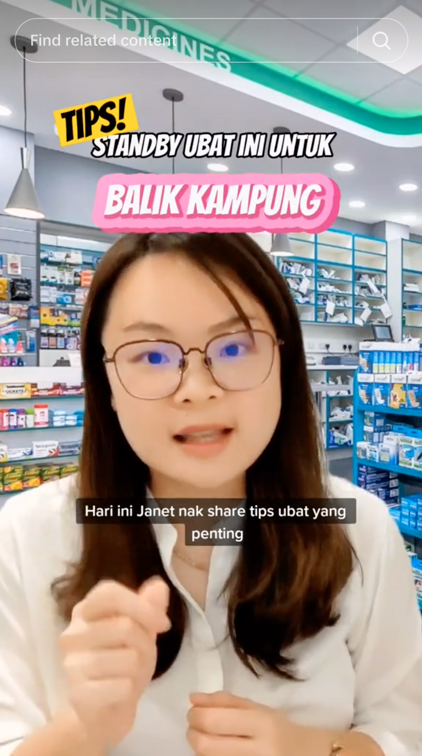 Pharmacistjanet's balik kampung tips